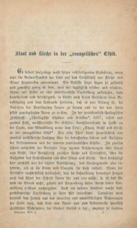 1-20 Staat und Kirche in der "evangelischen" Ethik