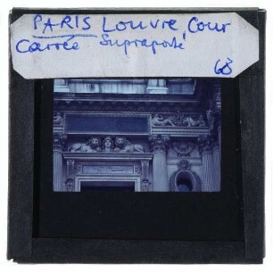 Paris, Louvre (GC 48.8607,2.3372),Paris, Cour Carrée