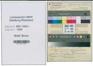 Entnazifizierung Bruno Boldt , geb. 03.10.1906 (Polier)