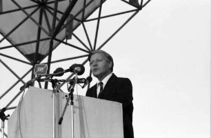 Freiburg: Ansprache: Bundeskanzler Schmidt