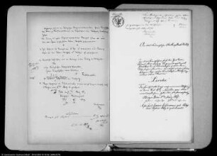 Berechtsame der Braunkohlenmutung "Lerche" bei Gartow (heute: Chartów), Kr. Ost-Sternberg