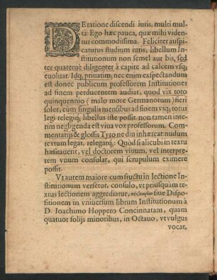 De Ratione discendi iuris, multi multa ...