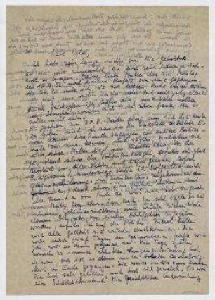 Brief von Vera Hausmann an Dela Blakmar. [Berlin]