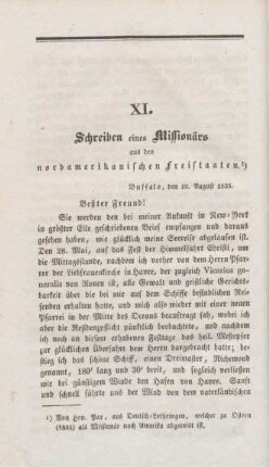 242-253 Schreiben eines Missionärs aus den nordamerikanischen Freistaaten