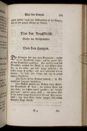 Von der Brustdrüse. - Von dem Rückenmarke.