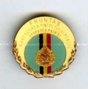 Abzeichen "Für hervorragende Leistungen in der Erziehung der patriotischen Jugend", Rumänien