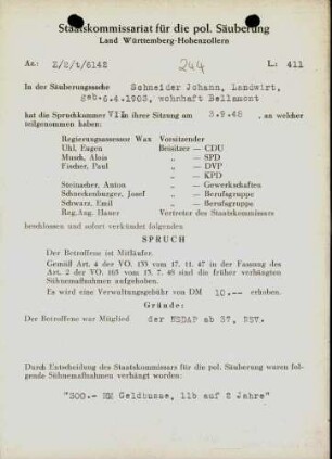 Schneider, Johann