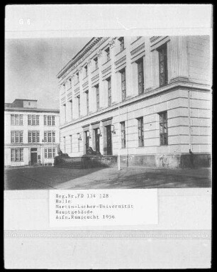 Halle (Saale), Hauptgebäude der Martin-Luther-Universität