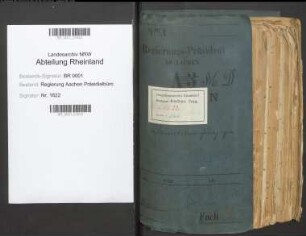 Demobilmachung. Generalia. Bd. 2