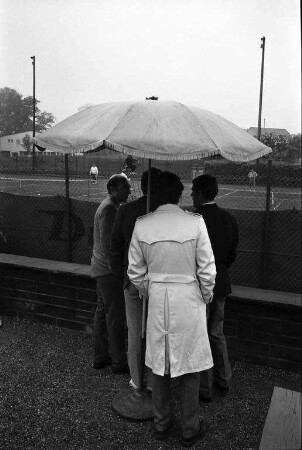 Badische Tennismeisterschaften auf der Platzanlage des Karlsruher Eislauf- und Tennisvereins KETV beim "Kühlen Krug".