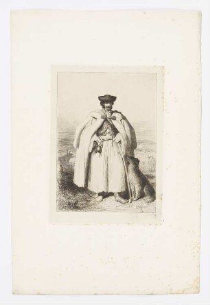 Gulyás du comitat de Pesth, Blatt 6 der Folge "Erinnerungen aus der österreichischen Monarchie, Ungarn"