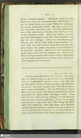 Rom, den 2ten März