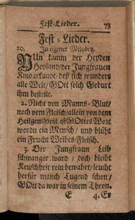 Fest-Lieder.