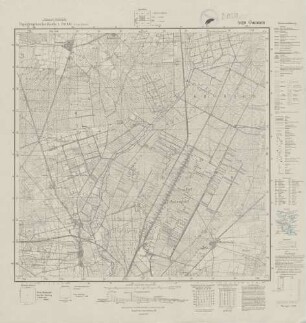 3429 (alte Nr.: 1820) Gamsen, Topographische Karte 1:25000 (4cm - Karte)