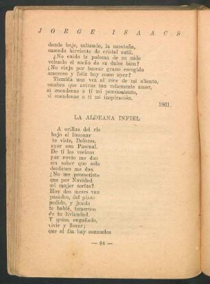 La aldeana infiel