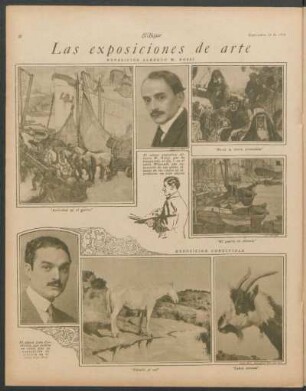 Las exposiciones de arte