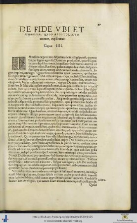 De fide ubi et symbolum, quod apostolicum