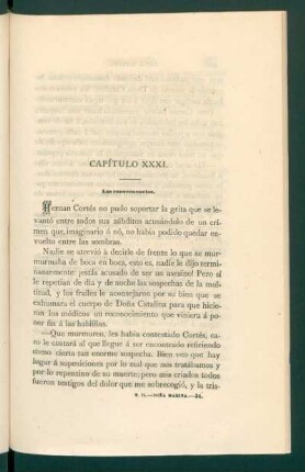 Capítulo XXXI. - Las consecuencias.