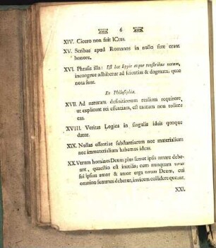 Ex Philosophia.