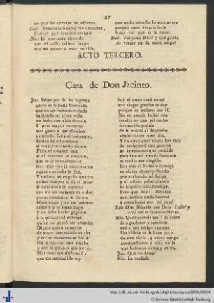 Acto Tercero