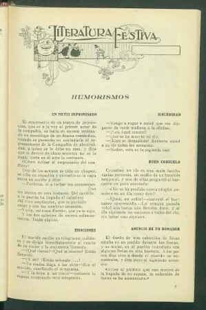 Literatura festiva