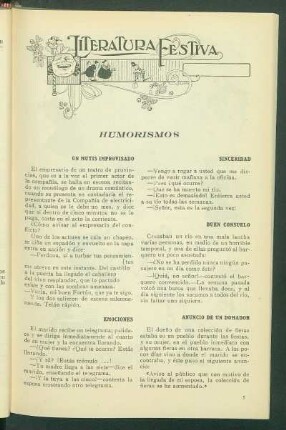 Literatura festiva