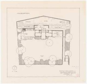 Hausgarten: Grundriss 1:200