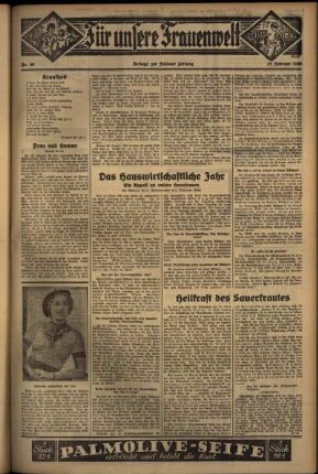 Zweite Ausgabe vom Dienstag, den 25. Februar 1936.