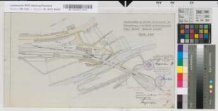 Geschlossenhalten der Schranken (Anrufschranken) am Feldwegübergang in km 110,690 der Bundesbahnstrecke Siegen-Betzdorf (Gemeinde Eiserfeld): Lageplan, M. 1:1.000 Stnr.: 51, Iwü, Bunr.: 18, Blnr.: 1