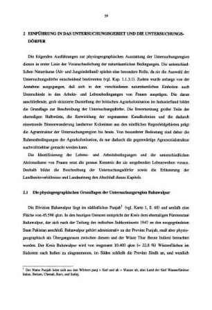 2 Einführung in das Untersuchungsgebiet und die Untersuchungsdörfer