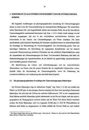 2 Einführung in das Untersuchungsgebiet und die Untersuchungsdörfer