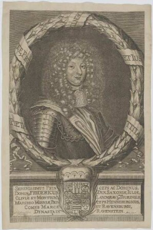Bildnis des Herzogs Friedrich I. zu Sachsen-Gotha und Altenburg