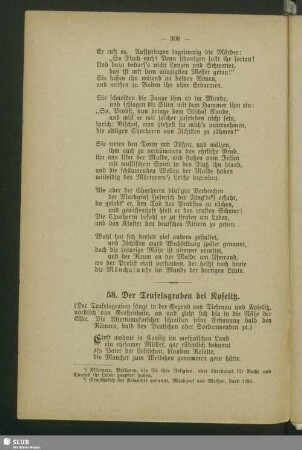 58. Der Teufelsgraben bei Koselitz