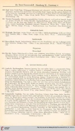 IX. Griechenland (Nr. 665 - 666)