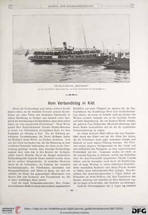 Vom Verbandstag in Kiel