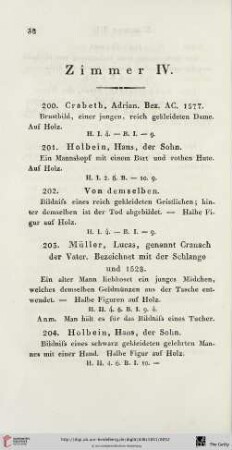 Zimmer IV