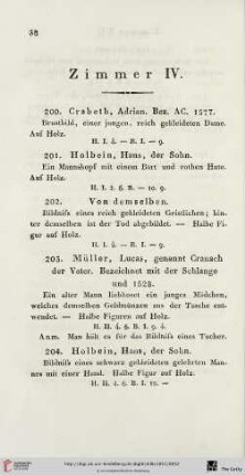Zimmer IV