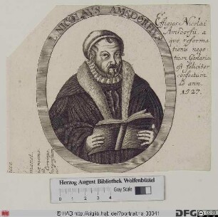 Bildnis Nicolaus von Amsdorf