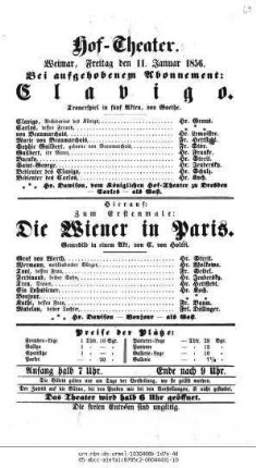 Die Wiener in Paris