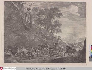 [Der Hinterhalt; The robbery of the wagons]