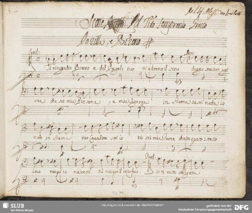 Alessandro Scarlatti - Bireno e Dorilla