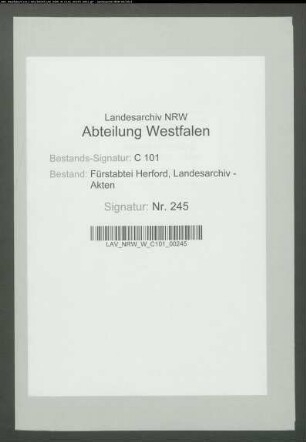 Wahl der Elisabeth Louisa Pfalzgräfin bei Rhein zur Koadjutorin der Äbtissin Sidonia Gräfin zu Oldenburg