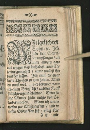 Vielgeliebter Sohn/ ...