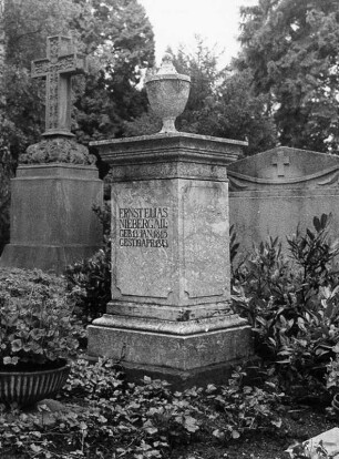 Ernst Elias Niebergall; Darmstadt, Alter Darmstädter Friedhof I H 58