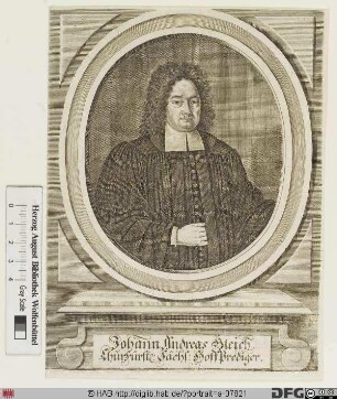 Bildnis Johann Andreas Gleich