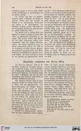 Standuhr, entworfen von Herm. Götz