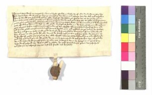 Hans Hagen, Bürger zu Öhringen (Orengew), Gefängnis daselbst; Siegel: Hans von Orn.