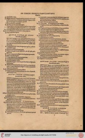 Sextae figurae eiusdemque characterum index