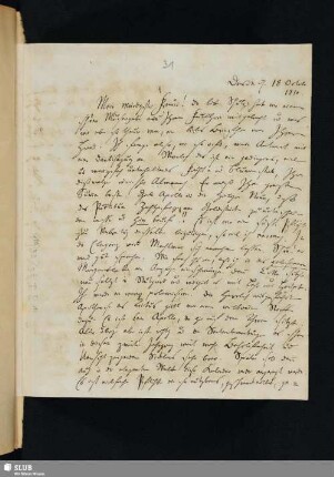 4d. an Göschen, Georg Joachim, 18.10.1810