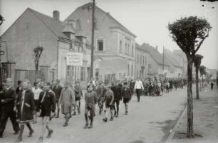 Demonstrationszug zum 1. Mai